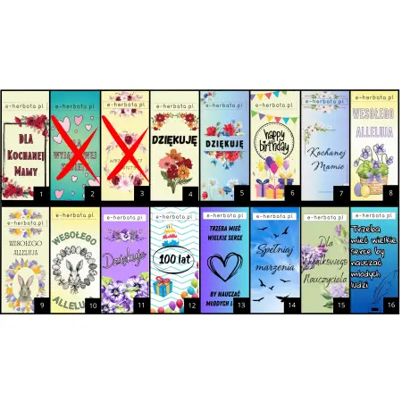 Herbata w kartoniku- aromatyczna 50g